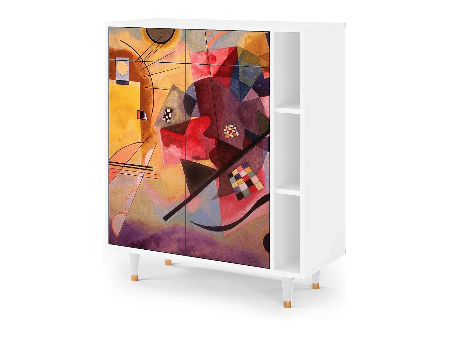 Aparador - 96х110х41 cm - BS6 - Modern Art, Blanco
