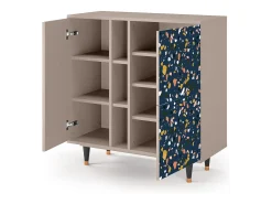 Aparador - 94х96х41 cm - BS5 - Night Sky Langhterns, Latte