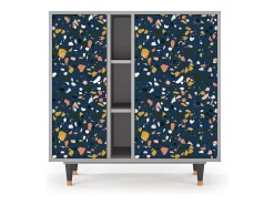Aparador - 94х96х41 cm - BS5 - Night Sky Langhterns, Gris