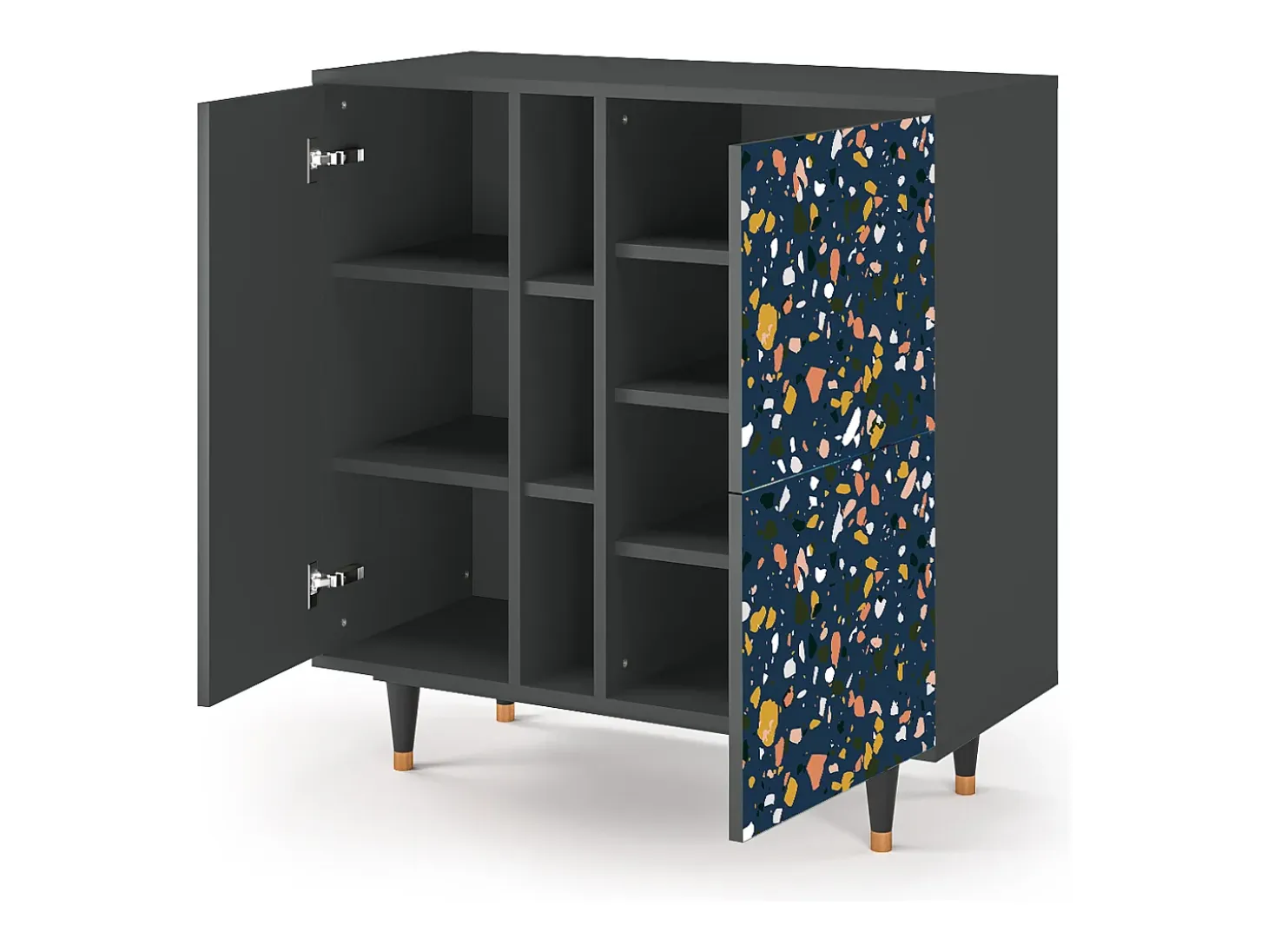 Aparador - 94х96х41 cm - BS5 - Night Sky Langhterns, Antracita