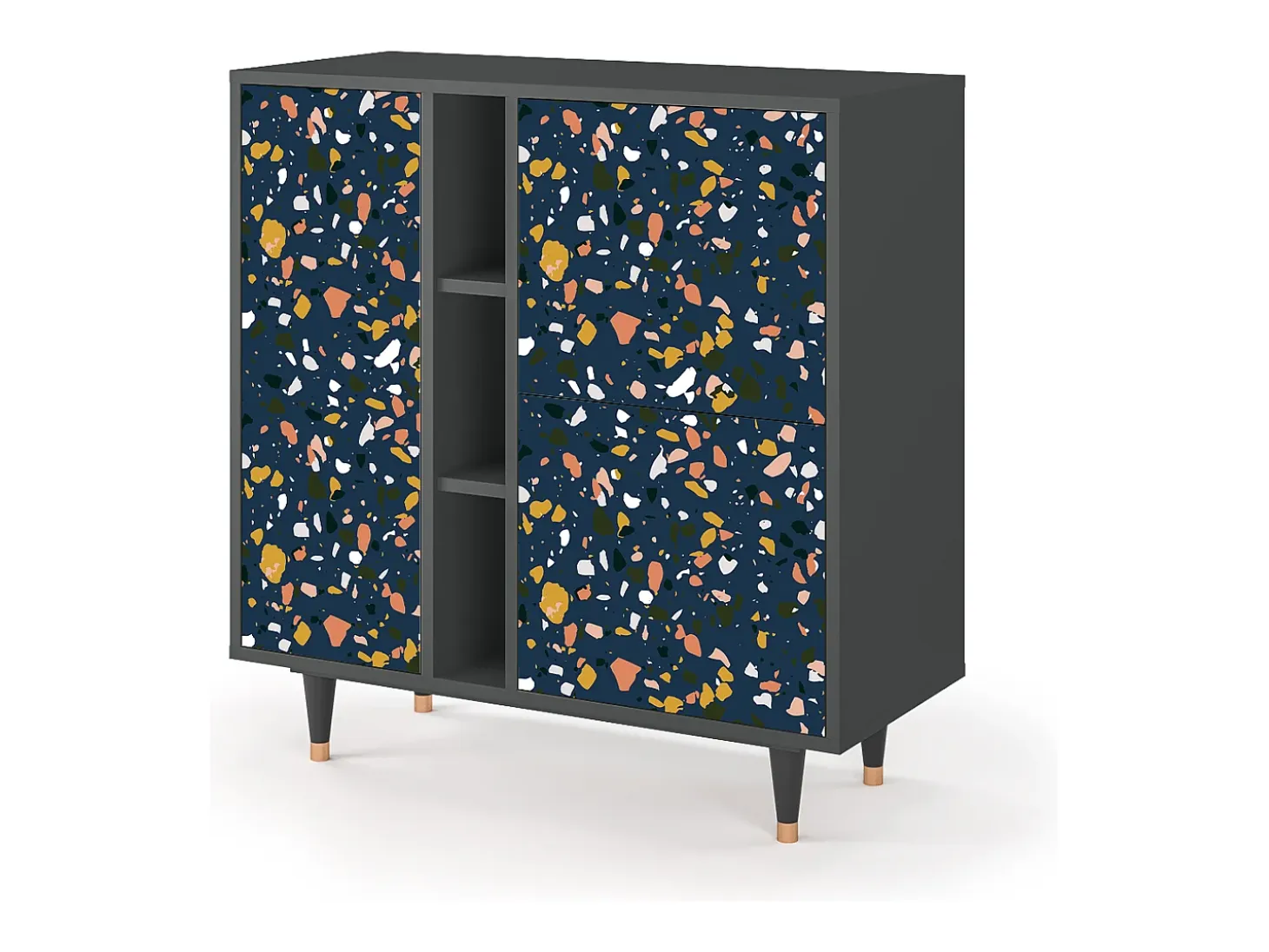 Aparador - 94х96х41 cm - BS5 - Night Sky Langhterns, Antracita