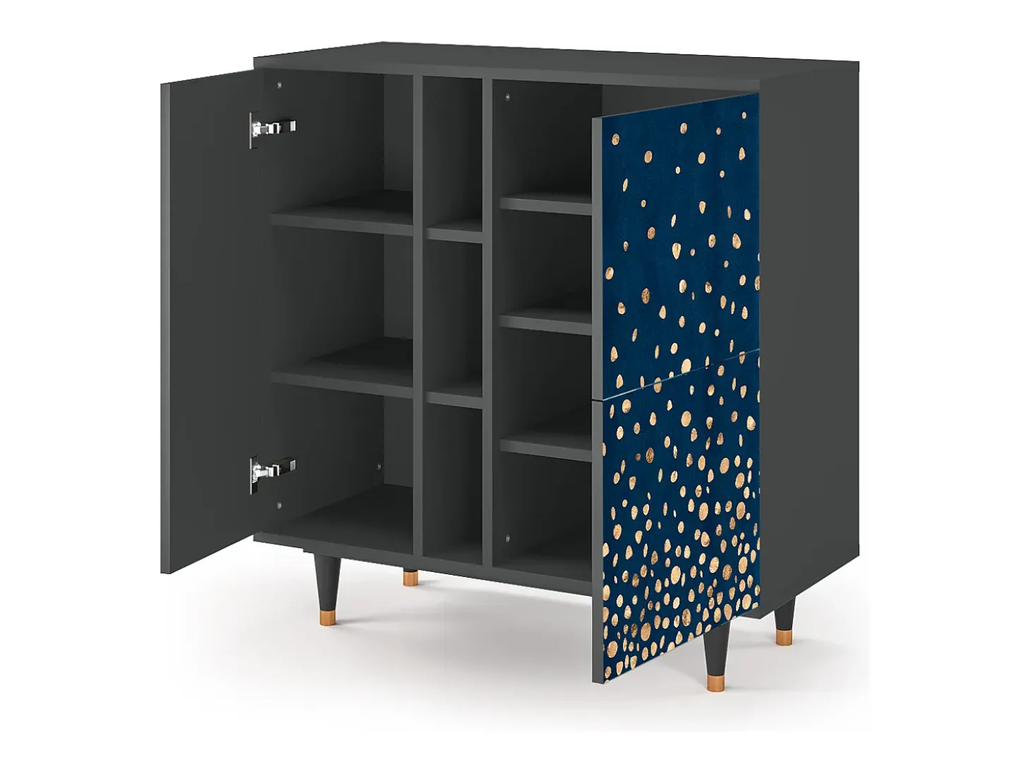Aparador - 94х96х41 cm - BS5 - Night Skies, Antracita