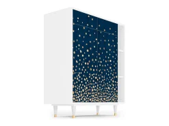 Aparador - 96х110х41 cm - BS6 - Night Skies, Blanco