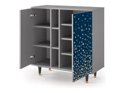 Aparador - 94х96х41 cm - BS5 - Night Skies, Gris