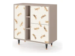 Aparador - 94х96х41 cm - BS5 - Nude Dragonflies, Latte