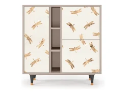 Aparador - 94х96х41 cm - BS5 - Nude Dragonflies, Latte