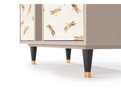 Aparador - 94х96х41 cm - BS5 - Nude Dragonflies, Latte