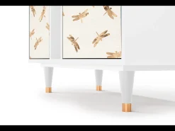 Aparador - 94х96х41 cm - BS5 - Nude Dragonflies, Blanco