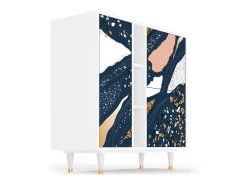 Aparador - 94х96х41 cm - BS5 - Nude Iceberg, Blanco