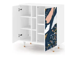 Aparador - 94х96х41 cm - BS5 - Nude Iceberg, Blanco