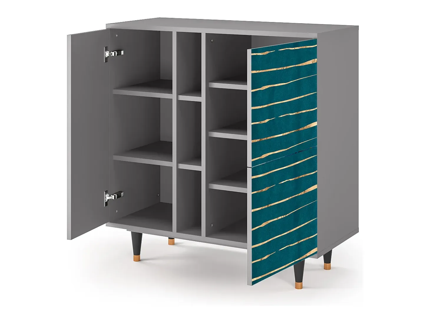 Aparador - 94х96х41 cm - BS5 - Ocean Drive, Gris