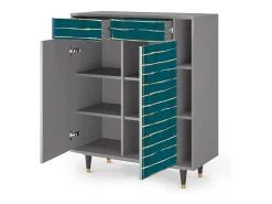 Aparador - 96х110х41 cm - BS6 - Ocean Drive, Gris