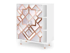 Aparador - 96х110х41 cm - BS6 - Pastel Fairytale, Blanco