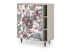 Aparador - 96х110х41 cm - BS6 - Peach Peonies, Arena
