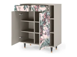 Aparador - 96х110х41 cm - BS6 - Peach Peonies, Arena