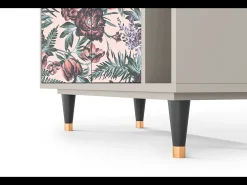 Aparador - 96х110х41 cm - BS6 - Peach Peonies, Arena