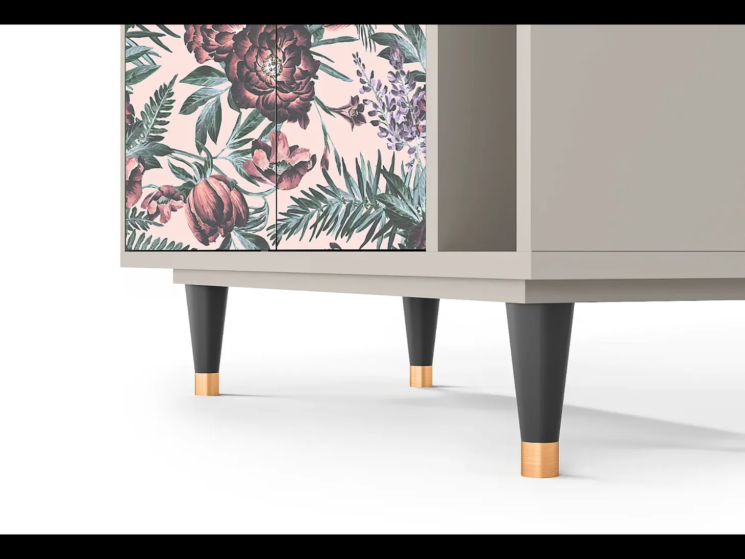 Aparador - 96х110х41 cm - BS6 - Peach Peonies, Arena
