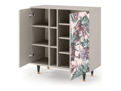 Aparador - 94х96х41 cm - BS5 - Peach Peonies, Arena