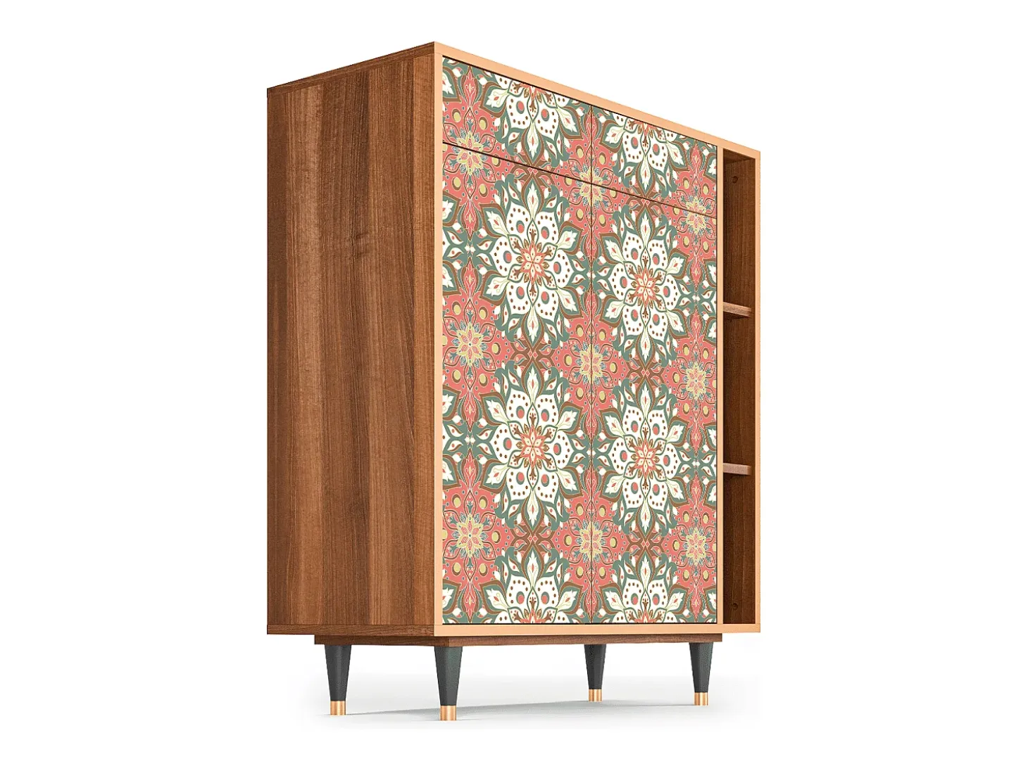 Aparador - 96х110х41 cm - BS6 - Peach Grove, Nogal