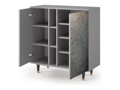 Aparador - 94х96х41 cm - BS5 - Peanut Hair, Gris
