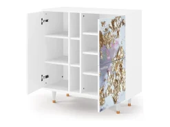 Aparador - 94х96х41 cm - BS5 - Planet Earth, Blanco