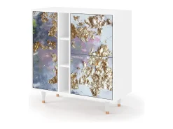 Aparador - 94х96х41 cm - BS5 - Planet Earth, Blanco