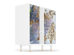 Aparador - 94х96х41 cm - BS5 - Planet Earth, Blanco