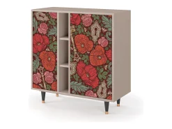 Aparador - 94х96х41 cm - BS5 - Poppy Garden, Latte