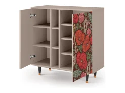 Aparador - 94х96х41 cm - BS5 - Poppy Garden, Latte