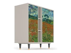 Aparador - 94х96х41 cm - BS5 - Poppy field by van Gogh, Arena