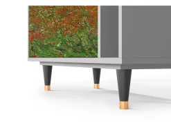 Aparador - 96х110х41 cm - BS6 - Poppy field by van Gogh, Gris