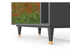 Aparador - 96х110х41 cm - BS6 - Poppy field by van Gogh, Antracita