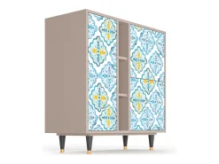 Aparador - 94х96х41 cm - BS5 - Portugese tiles, Latte