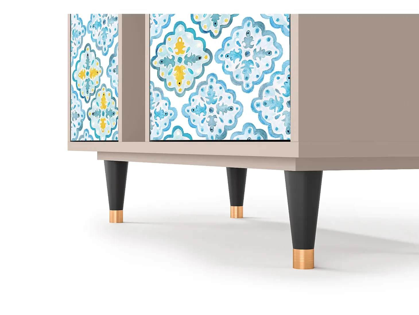 Aparador - 94х96х41 cm - BS5 - Portugese tiles, Latte