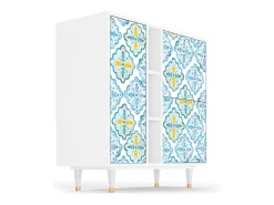 Aparador - 94х96х41 cm - BS5 - Portugese tiles, Blanco