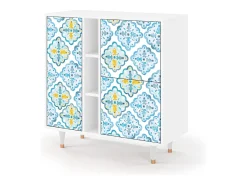 Aparador - 94х96х41 cm - BS5 - Portugese tiles, Blanco