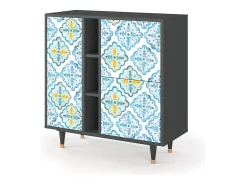 Aparador - 94х96х41 cm - BS5 - Portugese tiles, Antracita