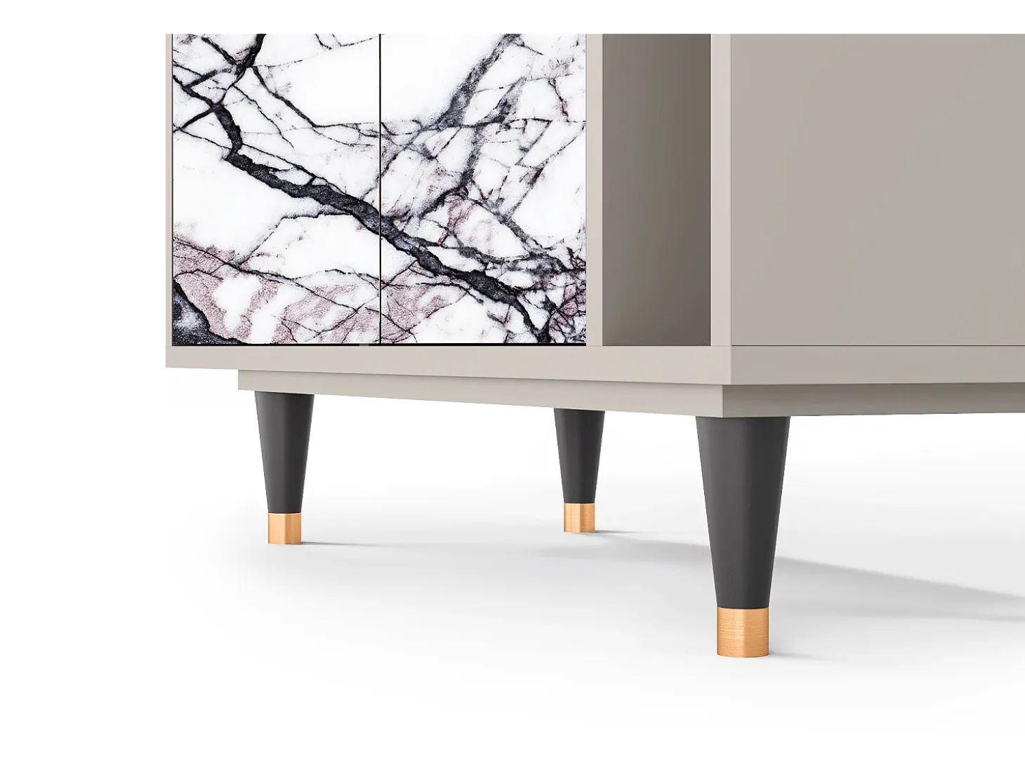 Aparador - 96х110х41 cm - BS6 - Raven Marble, Arena