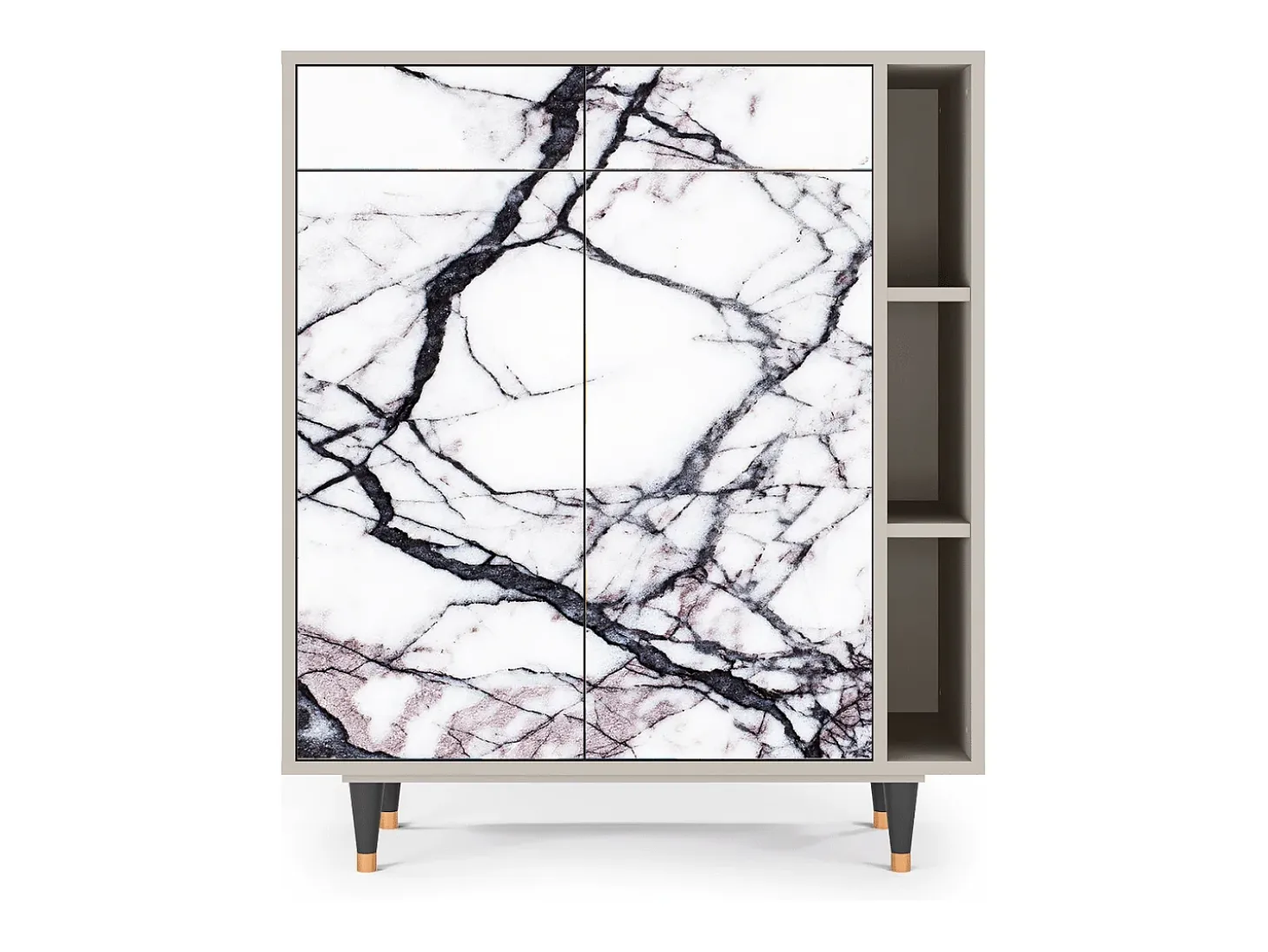 Aparador - 96х110х41 cm - BS6 - Raven Marble, Arena