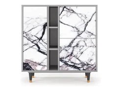 Aparador - 94х96х41 cm - BS5 - Raven Marble, Gris
