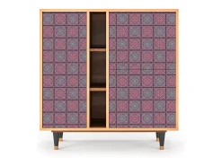 Aparador - 94х96х41 cm - BS5 - Riviera Mosaic, Nogal