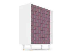 Aparador - 96х110х41 cm - BS6 - Riviera Mosaic, Blanco