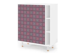 Aparador - 96х110х41 cm - BS6 - Riviera Mosaic, Blanco