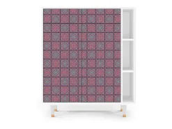 Aparador - 96х110х41 cm - BS6 - Riviera Mosaic, Blanco