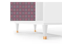 Aparador - 96х110х41 cm - BS6 - Riviera Mosaic, Blanco