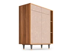 Aparador - 96х110х41 cm - BS6 - Rose Honeycomb, Nogal