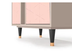Aparador - 94х96х41 cm - BS5 - Rose Quartz, Latte
