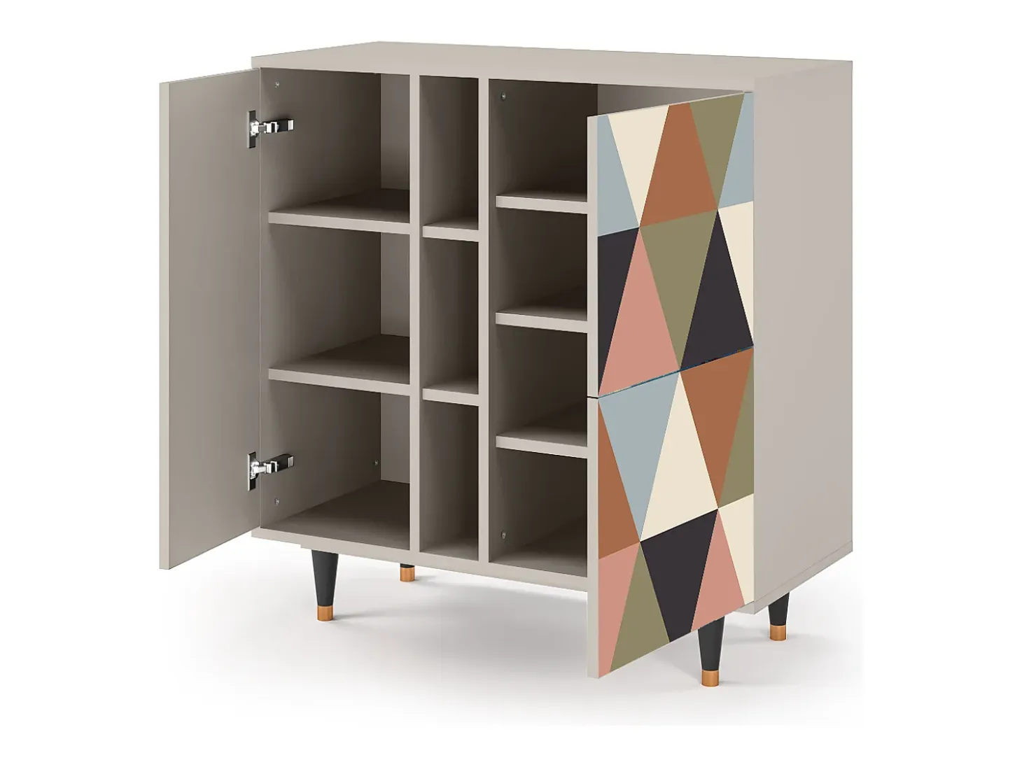 Aparador - 94х96х41 cm - BS5 - Royal Triangles, Arena