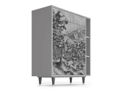 Aparador - 96х110х41 cm - BS6 - Rusticorum, Gris