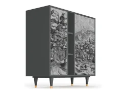 Aparador - 94х96х41 cm - BS5 - Rusticorum, Antracita